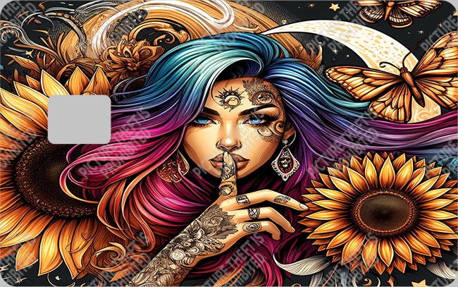 Bank  Card Sticker-BC-69